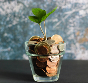 Coins in a pot