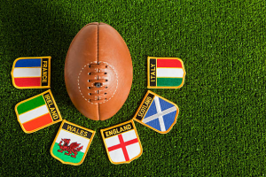 Six Nation badges for each team