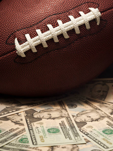 American football championship game gambling
