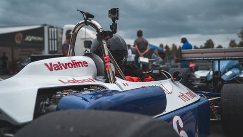 Car at a Formula One race