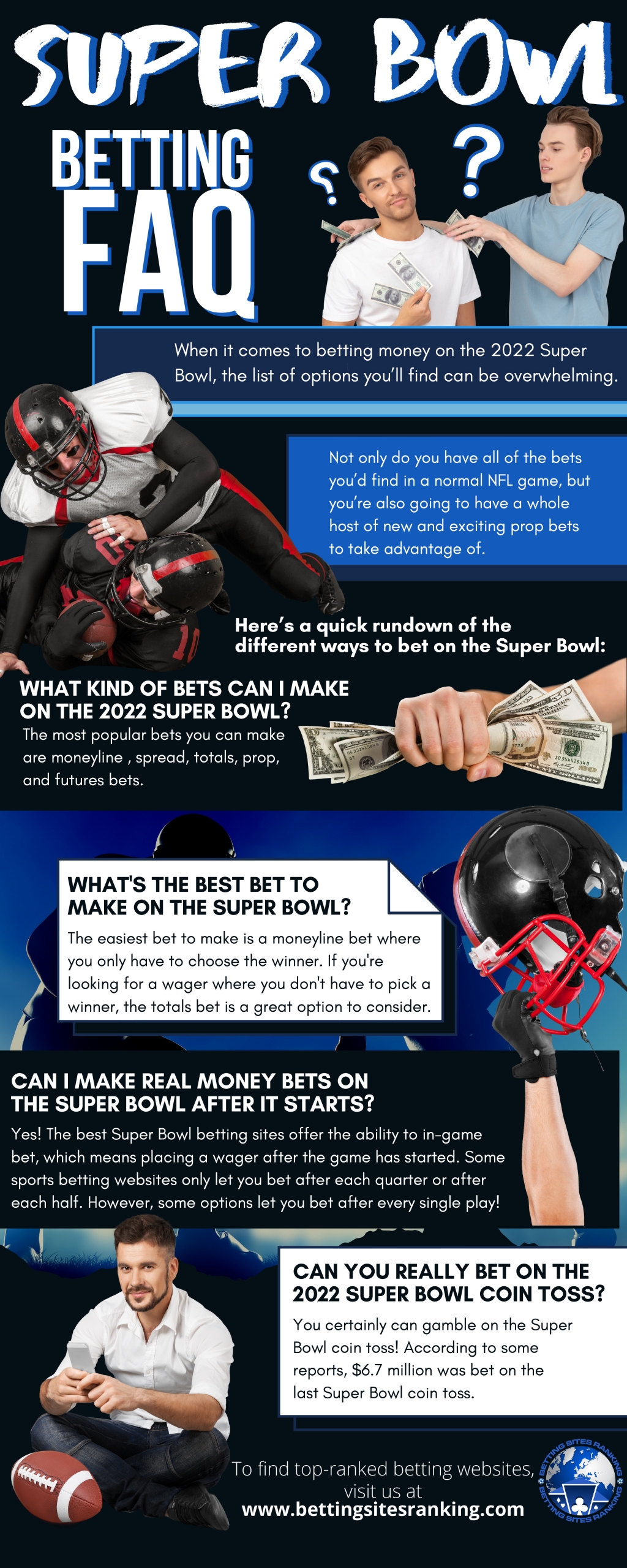 Super Bowl betting FAQ
