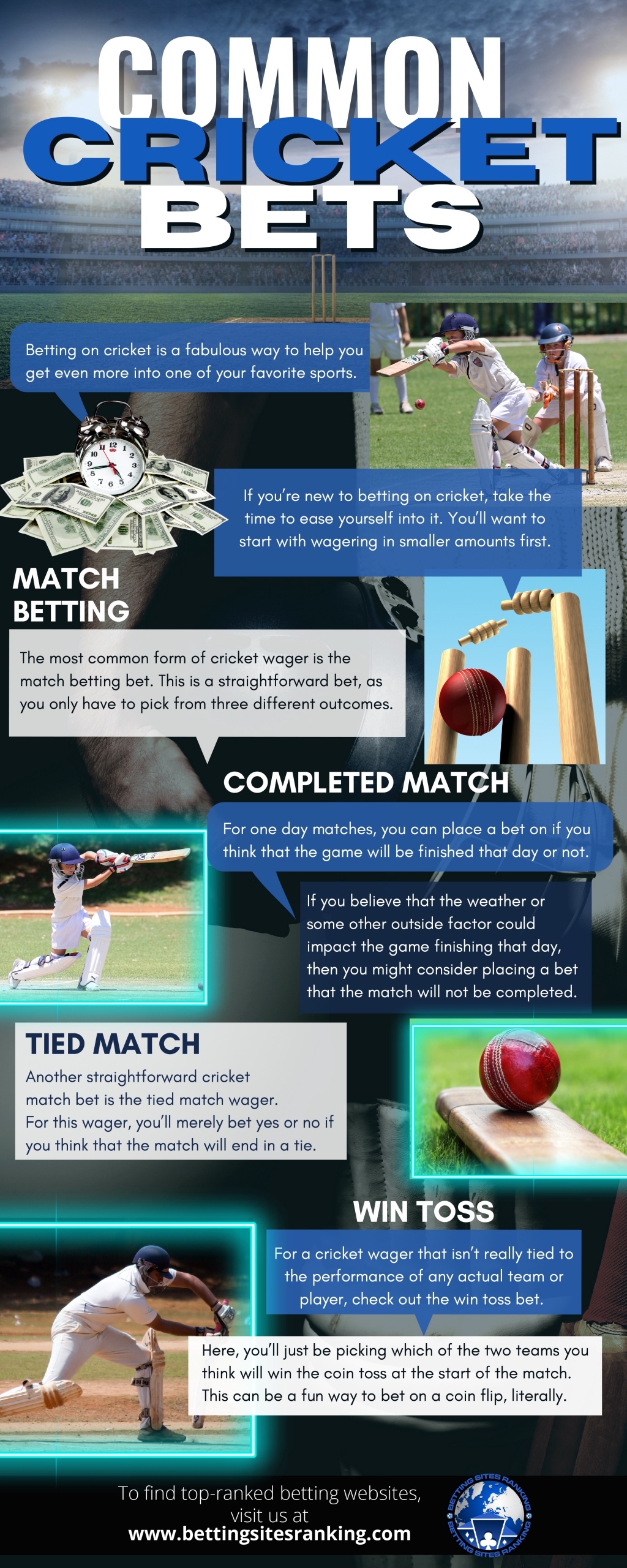 Common Cricket Bets