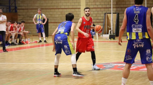 NBA players during a match