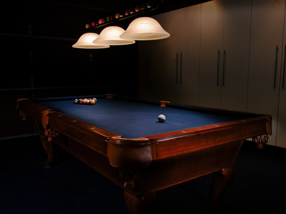 A snooker table for the 2022 German Snooker Masters