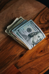 Money won through sports betting app