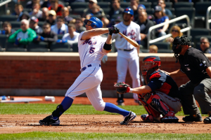 MLB players during a match in the stadium