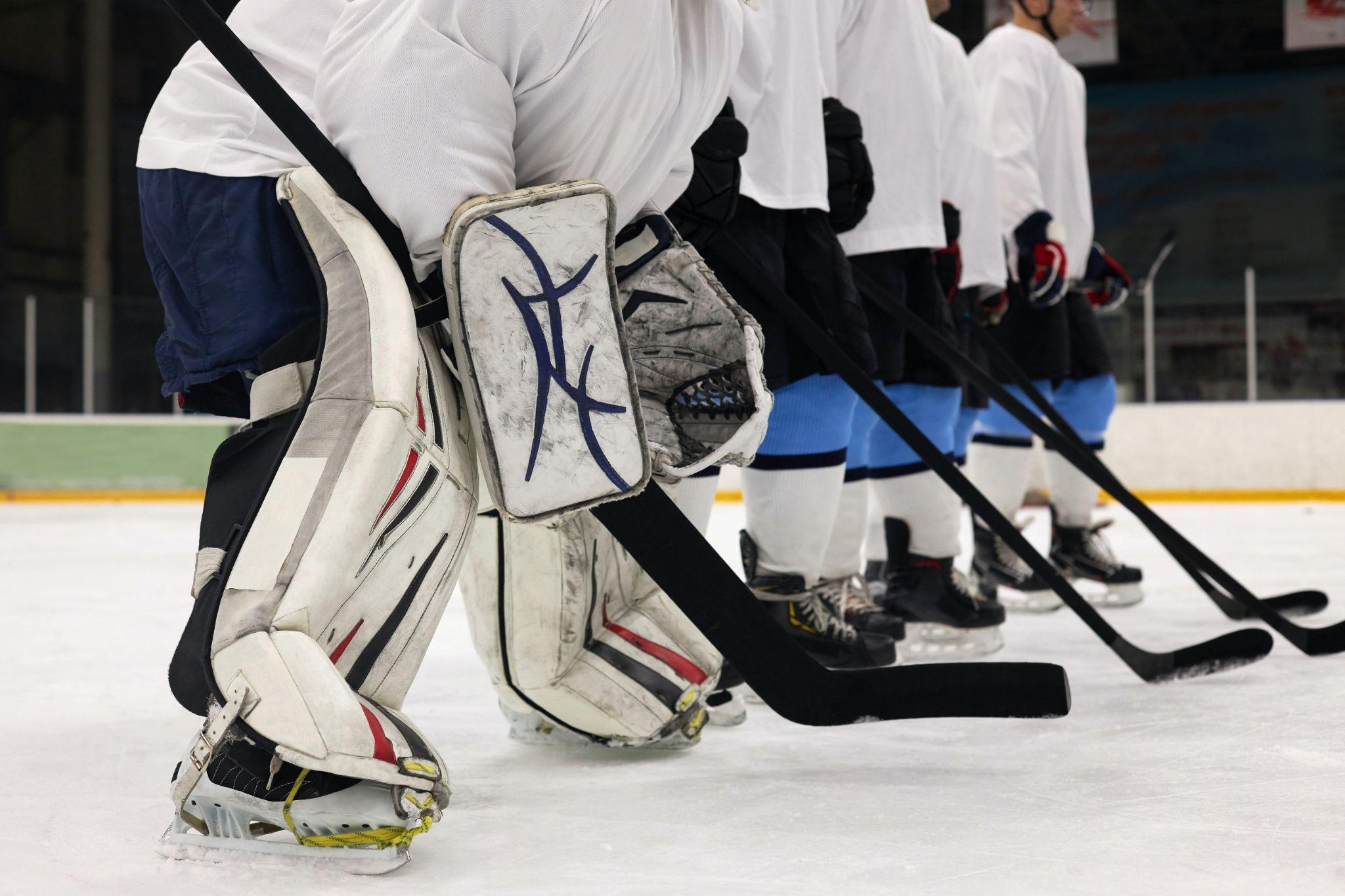 Ice hockey game