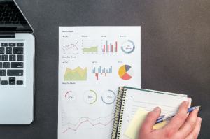 A game data report on paper.