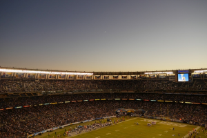 Shot of an NFL stadium