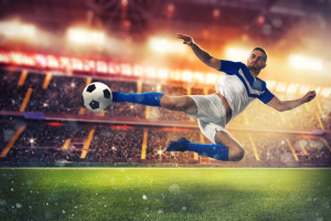 soccer-striker-hits-ball-acrobatic-kick