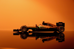 A Formula 1 race car