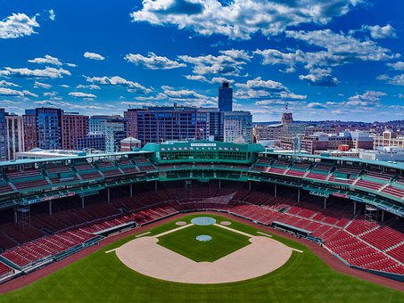 Baseball stadium in Boston