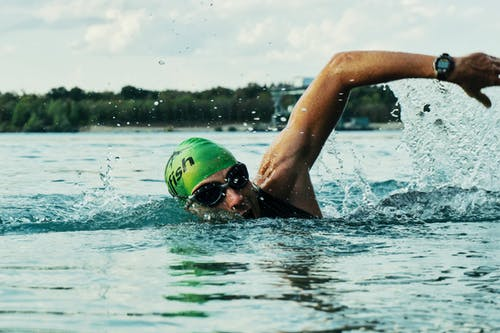 Man swimming