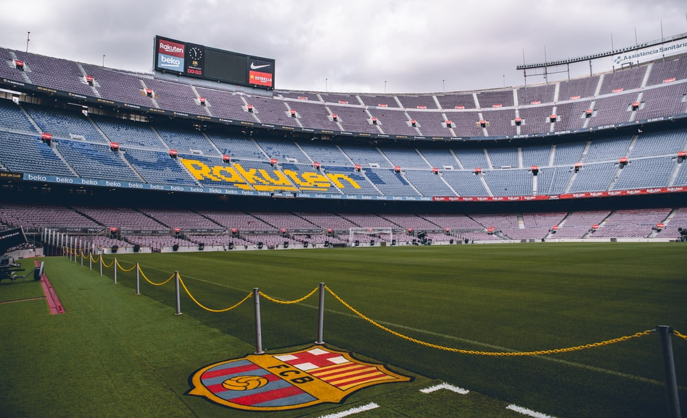 FC Barcelona's football stadium