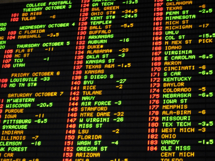 NFL betting odds