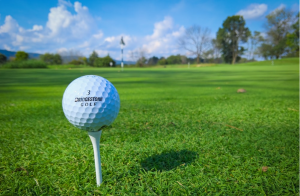 A golf ball