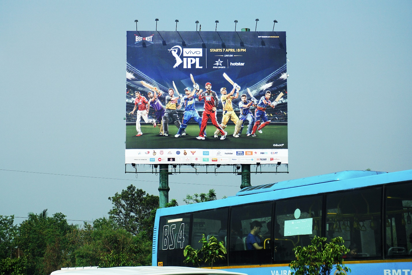 Indian Premier League billboard