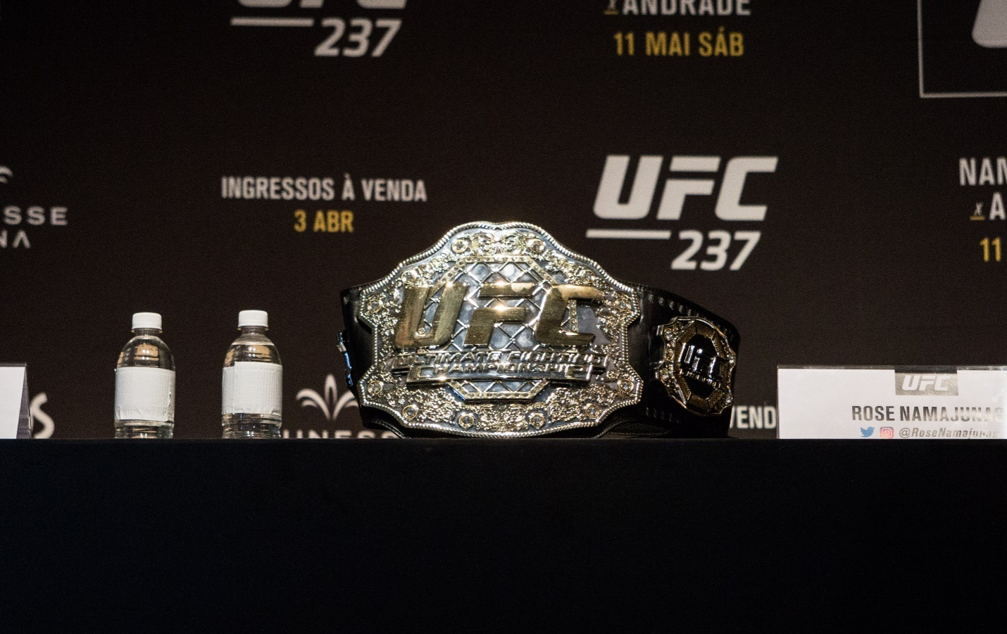 UFC championship belt