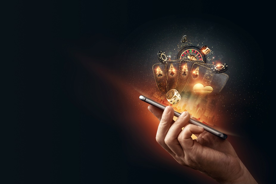 A creative online betting illustration