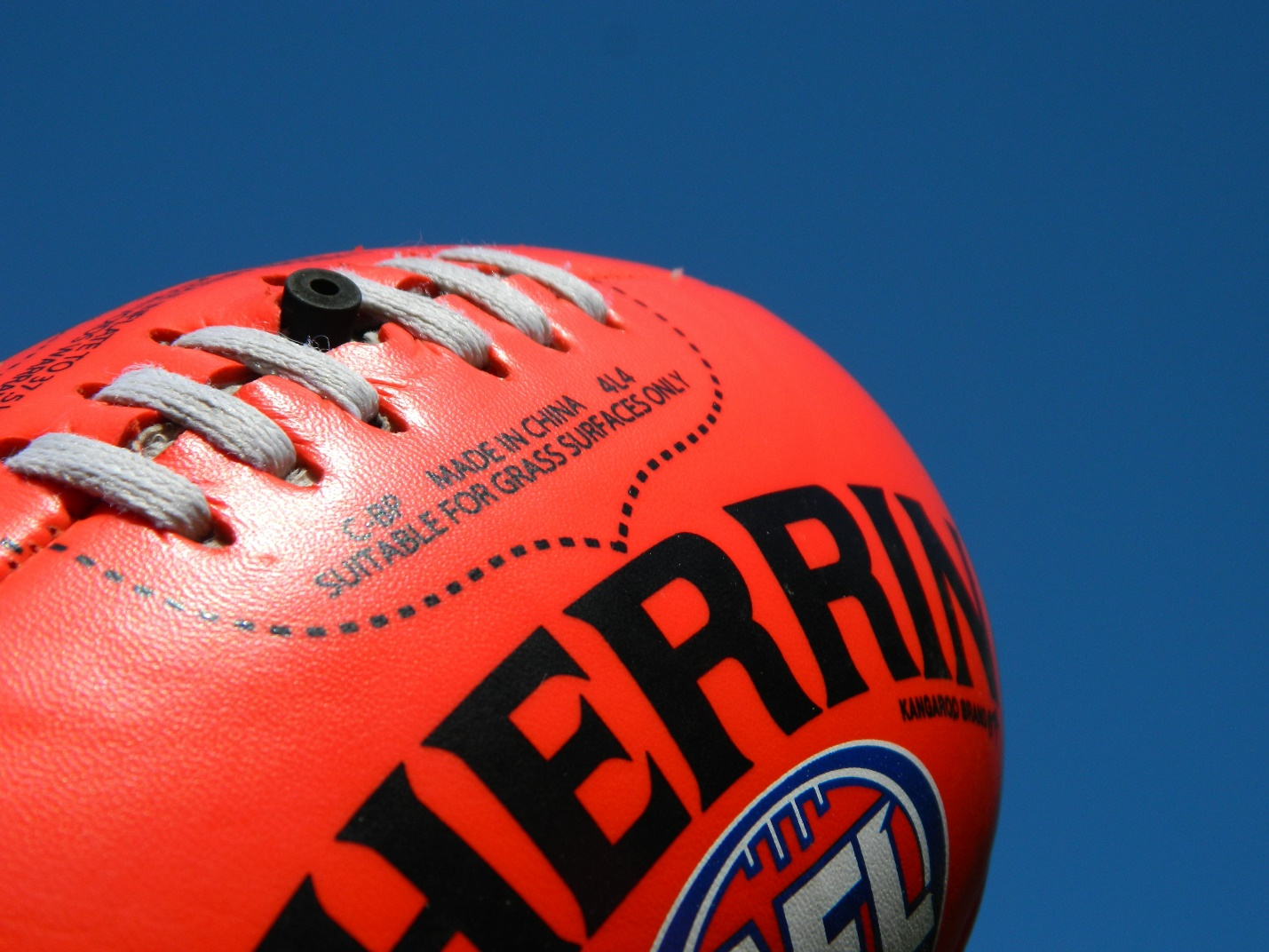 A football used in the AFL