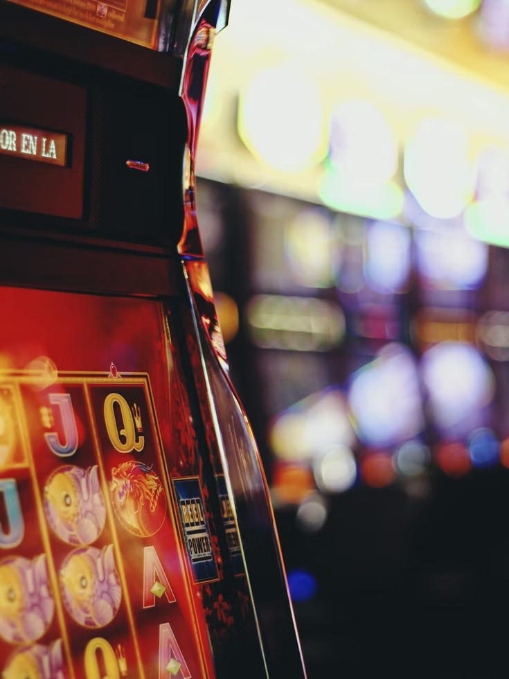 a casino lottery machine