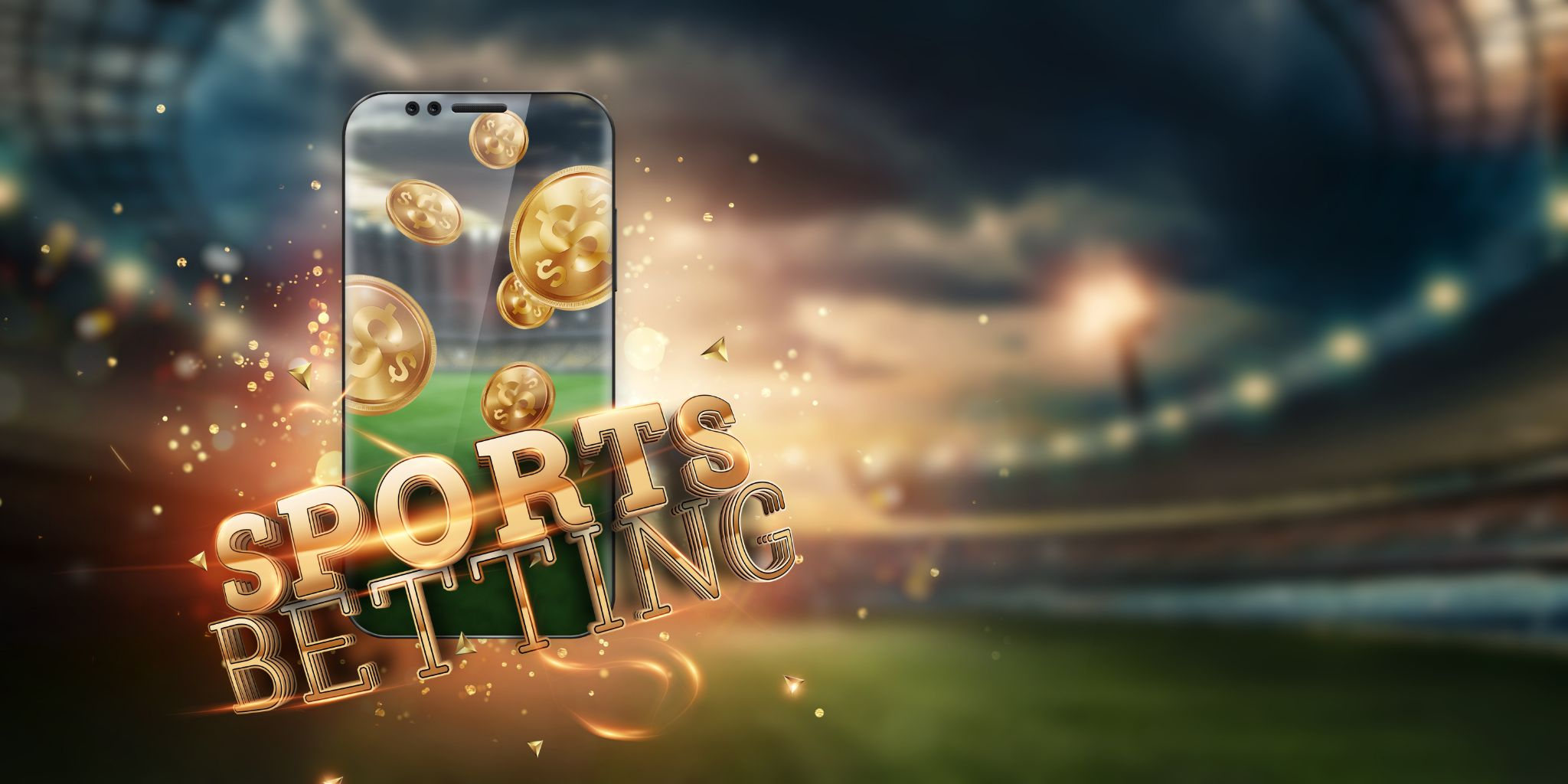 sports betting on a smartphone