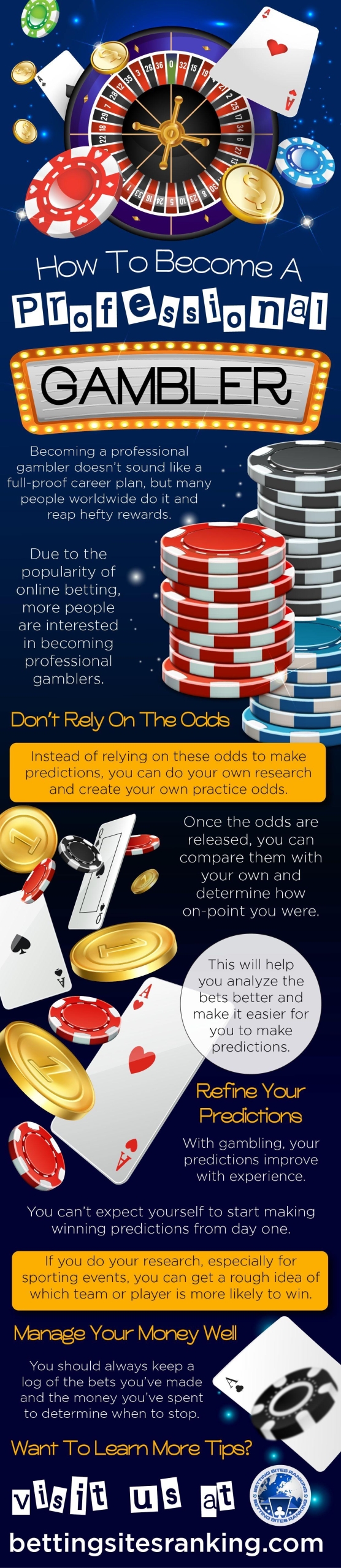 How To Become A  Professional Gambler  