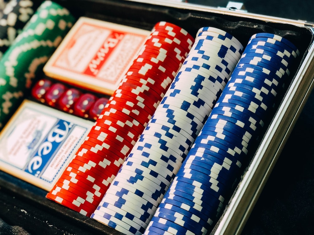 A poker set