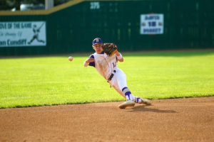 A baseball player