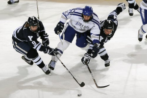 An ice hockey match